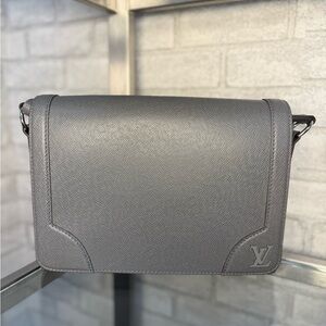 Louis Vuitton Charcoal Shoulder Bag